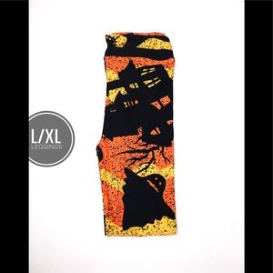 VINTAGE LuLaRoe Kids Halloween Leggings